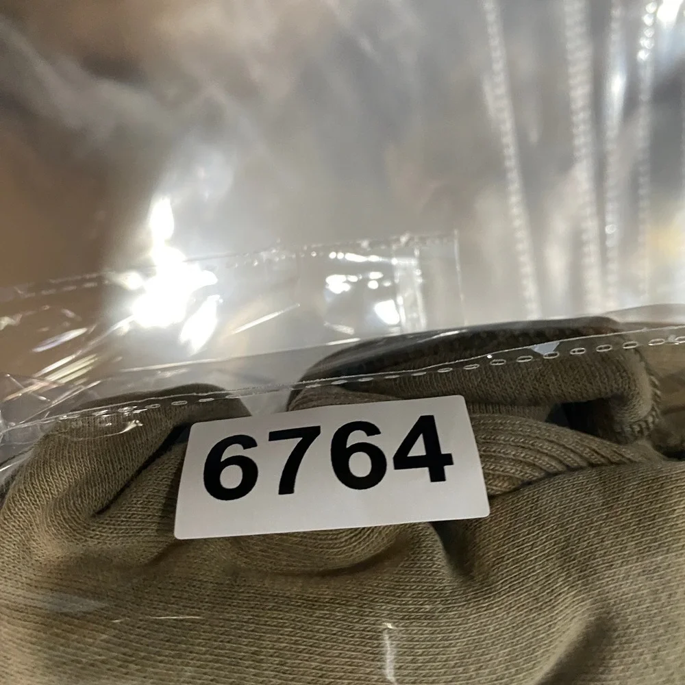 Nike Athletic Dept Full Zip Hoodie Spellout Y2K Khaki Green Mens Small